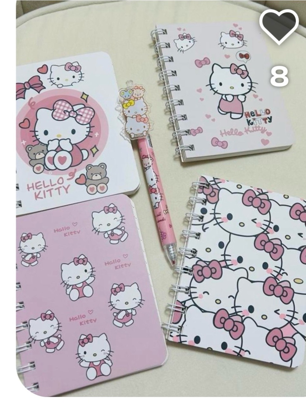 Hello kitty notepad (1)